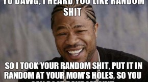 Random Vs RanDUMB! “Via @PrettyGurlB”