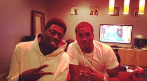 Meek Mill (@MeekMill) In The Studio With Travis Porter (@IAMTRAVISPORTER)