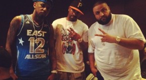 Fabolous, DJ Clue & DJ Khaled In The Studio