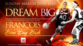Dream Big 3/25/12 at Whisper, AO BDay Bash Hosted by Cat Washington