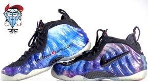 Nike Air Foamposite Pro “Galaxy” Custom