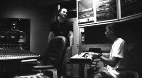 Mike Posner & Pharrell In The Studio (Video)
