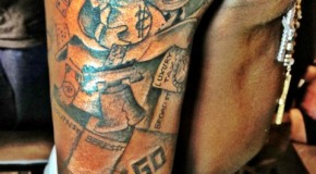 Meek Mill (@MeekMill) Gets A New Tattoo (Tattoo via @TattoosByRandy)