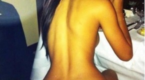 Kanye West Twitpics Naked Photo of Kim Kardashian and Deletes It (NSFW Photo Inside)