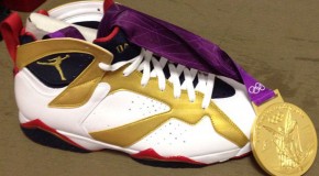 Chris Paul's Air Jordan 7 Gold Medal Gift