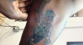 Jason Terry's New Leprechaun Tattoo