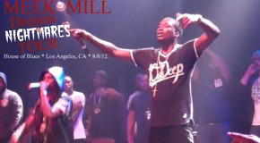 Meek Mill “Dreams and Nightmares” Tour Live in Los Angeles (LA) (Video)