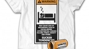 SI4S (@SleepIs4Suckers) Sleeping Pills Tee (Black & White)