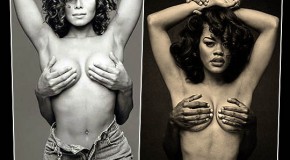 Teyana Taylor Recreates Janet Jackson's Topless Rolling Stone Cover