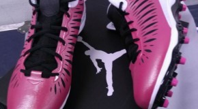 Air Jordan Super Fly (Hakeem Nicks) (Breast Cancer Awareness)