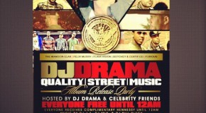 DJ Drama – Street Quality Music NYC Album Release Concert (Video)