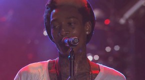 Wiz Khalifa (@RealWizKhalifa) Performs “Remember Me” on Jimmy Kimmel Live (Video)