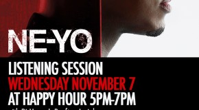 TODAY!!! Ne-Yo R.E.D. Album Listening Event From 5-7pm at Warm Daddy's in Philly