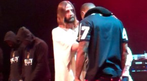 “Jesus” Puts Jesus Piece on The Game at his Album Release Concert (Video)