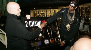 2 Chainz Receives Platinum & Gold Plaques From Def Jam President, Joie Manda
