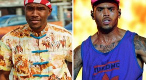 Chris Brown & Frank Ocean Get Into a Fight While In The Studio Last Night