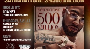 Finally Famous & SixOne7Creative (@SixOne7Creative) Present: Lord Tone (@SayITAintTone) Listening Event