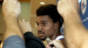 Philadelphia 76ers Center Andrew Bynum’s Season Is Over