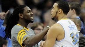 Denver Nuggets Kenneth Faried & JaVale McGee Block Party Against 76ers (Video)