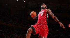 Lebron (@KingJames) Closes The Deal In Gotham With A Spectacular Dunk (Video)