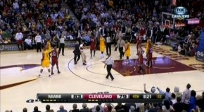 Cavs Fan Rushes On Court To Tell Lebron Cleveland Misses Him (Video)