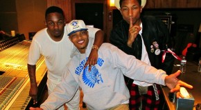 T.I., Kendrick Lamar & Pharrell In The Studio