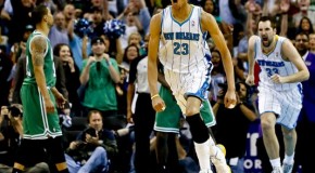 Fear The Brow: Hornets Anthony Davis Tips In Game Winner Against Boston (Video)