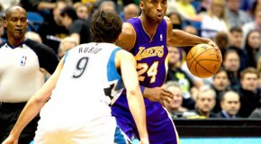 Kobe Goes Down The Lane For A Big Time Dunk Against Minnesota (Video)