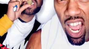 Method Man (@methodman) shows Redman (@therealredman) some brotherly love in Colorado!