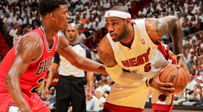Lebron James & The Miami Heat Defeat The Chicago Bulls 4-1 To Advance To The Eastern Conference Finals