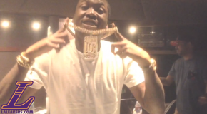 Meek Mill – Its Levels 2 Dis Shit (In-Studio Preview) (Video)