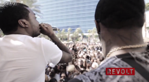 Meek Mill Performs “Levels” Live In Las Vegas With Diddy (Video)