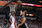 Lebron James Meets Tiago Splitter At The Rim & Makes An Amazing Block On His Dunk Attempt (Video)