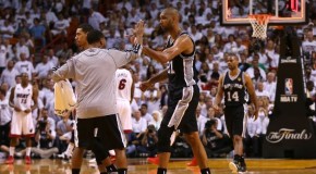 Tim Duncan Hits Buzzer Beater Jump Shot To End The First Half Of The NBA Finals Game 1 (Video)
