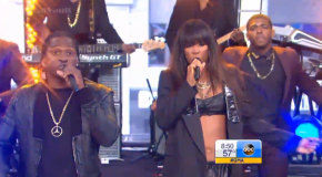 Kelly Rowland x Pusha T – Street Life (Live on Good Morning America) (Video)