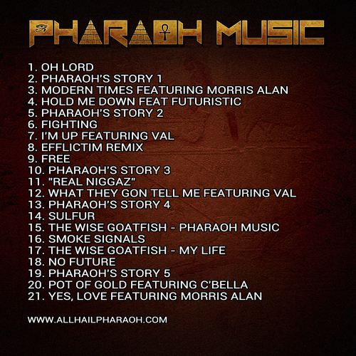 Kaliq_Pharaoh_Music-back-large Kaliq (@Kaliq7) - Pharaoh Music (Mixtape) (Hosted by @85freshFilms)  