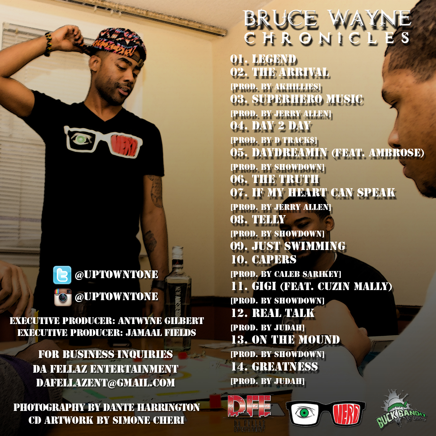 uptown-tone-bruce-wayne-chronicles-mixtape-HHS1987-2012-TRACKLIST Uptown Tone (@UptownTone) - Bruce Wayne Chronicles (Mixtape) + Telly (Official Video)  
