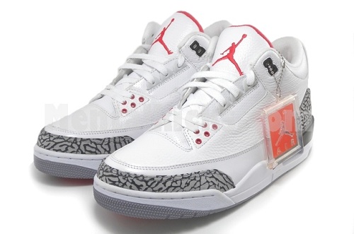 AJIIIWhiteCement1 Air Jordan Retro III “White Cement” Dropping In January  