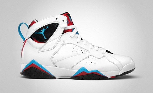 Release-Reminder-Air-Jordan-Retro-VII-7-White-Orion-Blue-Black-Infrared-1 **Release Reminder** Air Jordan Retro VII (7) White/Orion Blue-Black-Infrared Drops Tomorrow (3/26/11)  