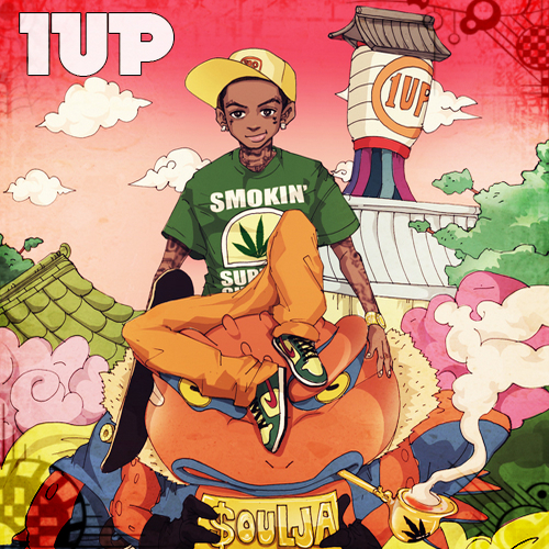 Soulja_Boy_oulja_1up-front-large Soulja Boy – 1up (Mixtape)  