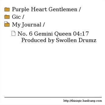 Gic (@GicsJournal) – Gemini Queen (Prod. by Swollen Drumz)