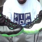 Nike Foamposite Electric Green VS Neon Green Comparison (Video) via @Ziplock_Freshhh