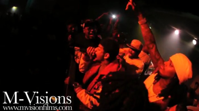 YC (@1YungChris) Performs “Racks” (Live In Dallas With @WakaFlockaBSM) (Shot by @MVisionsTV) (Video)