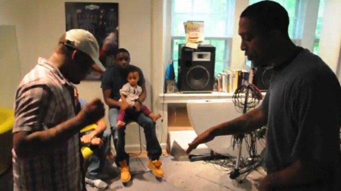 Chic Raw (@ChicRaw) & Mont Brown (@MontBrown) In The Studio (Video)