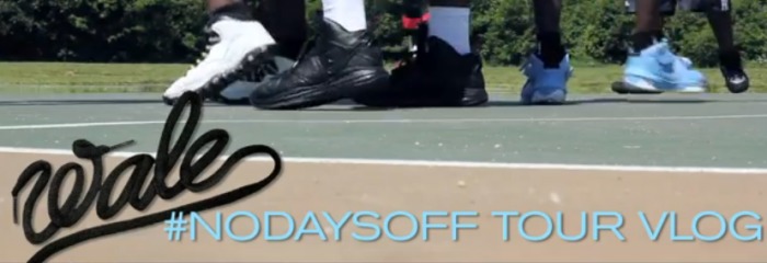 Wale No Days Off Tour Vlog #2 (Video)
