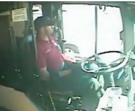 Bus Driver Beats Up Passenger For Throwing Rocks at Bus (Video)