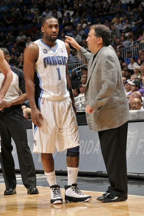 arenas11 Gilbert Arenas Wore $7,730 Worth Of Shoes This 2010-’2011 NBA Season  