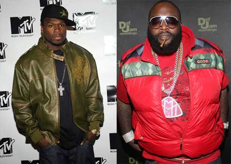 50cent_rross Rick Ross Twitter Account Hacked By 50 Cent  