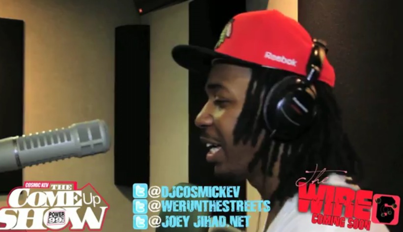 Joey Jihad (@JoeyJihadNet) – @DJCosmicKev Come Up Show Freestyle (Video)