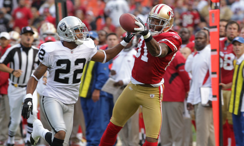 49ers’ Braylon Edwards (@OfficialBraylon) Amazing 1-Handed Catch Against The Raiders (Video)